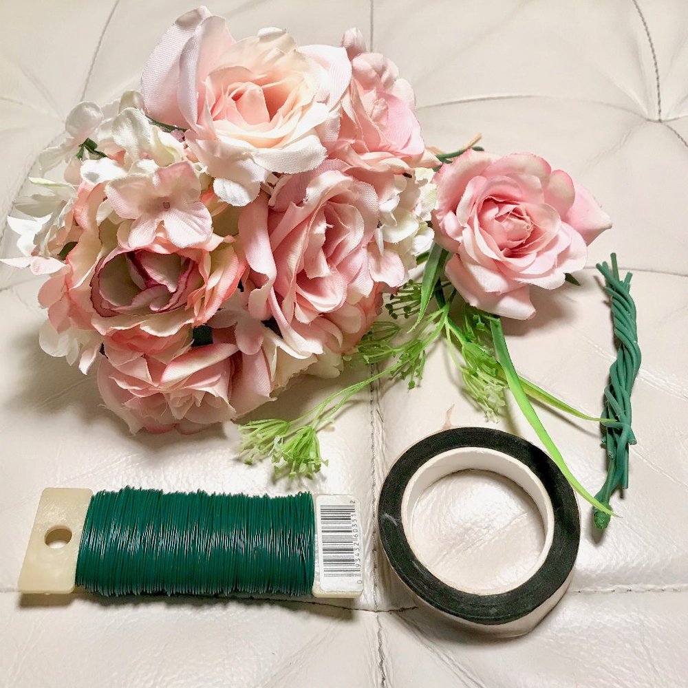 DIY Rose Flower Crown Kit
